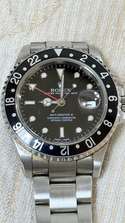 ロレックス GMTマスター 1671（高級時計）の商品画像 - 査定依頼日：2025年10月29日 - 最高査定価格：1,550,000円