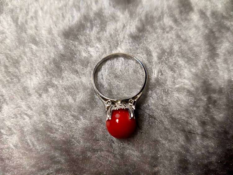 サンコーラル　指輪　リング（宝石）の商品画像 - 査定依頼日：2023年2月11日