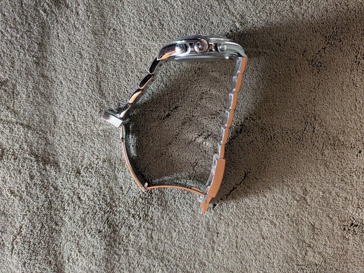 コスモグラフデイトナ黒文字盤（高級時計）の商品画像 - 査定依頼日：2026年2月1日 - 最高査定価格：5,150,000円