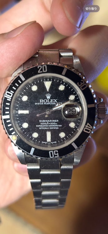 ロレックス サブマリーナー （高級時計）の商品画像 - 査定依頼日：2026年1月13日 - 最高査定価格：1,250,000円