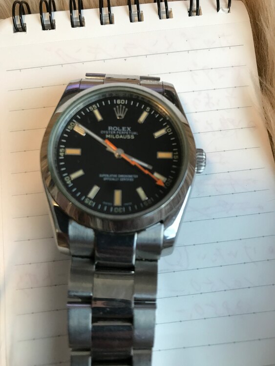 ロレックス ミルガウス 71498（高級時計）の商品画像 - 査定依頼日：2025年5月15日 - 最高査定価格：1,300,000円