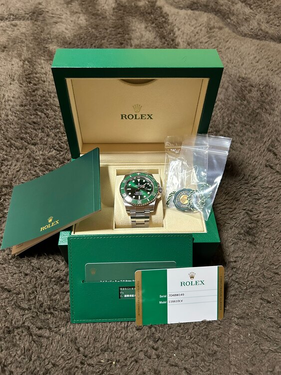 ロレックス サブマリーナー 116610l（高級時計）の商品画像 - 査定依頼日：2025年3月30日 - 最高査定価格：2,700,000円