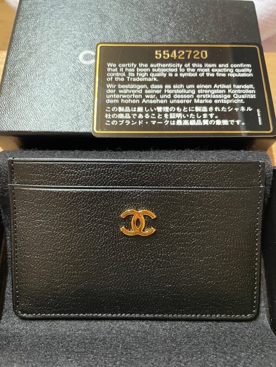 CHANELカードケース名刺入れ（ブランドバッグ）の商品画像 - 査定依頼日：2026年8月26日 - 最高査定価格：55,000円