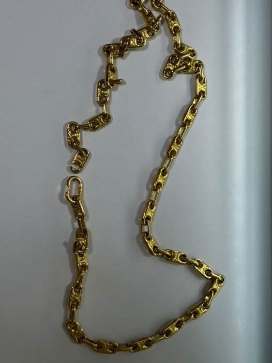 Vintage Celine Triomphe Dorée Belt Chain（金・貴金属）の商品画像 - 査定依頼日：2025年9月5日 - 最高査定価格：500,000円