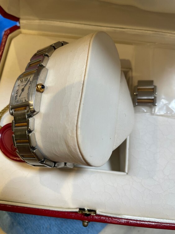 カルティエ タンク cc57928（高級時計）の商品画像 - 査定依頼日：2025年1月5日 - 最高査定価格：400,000円