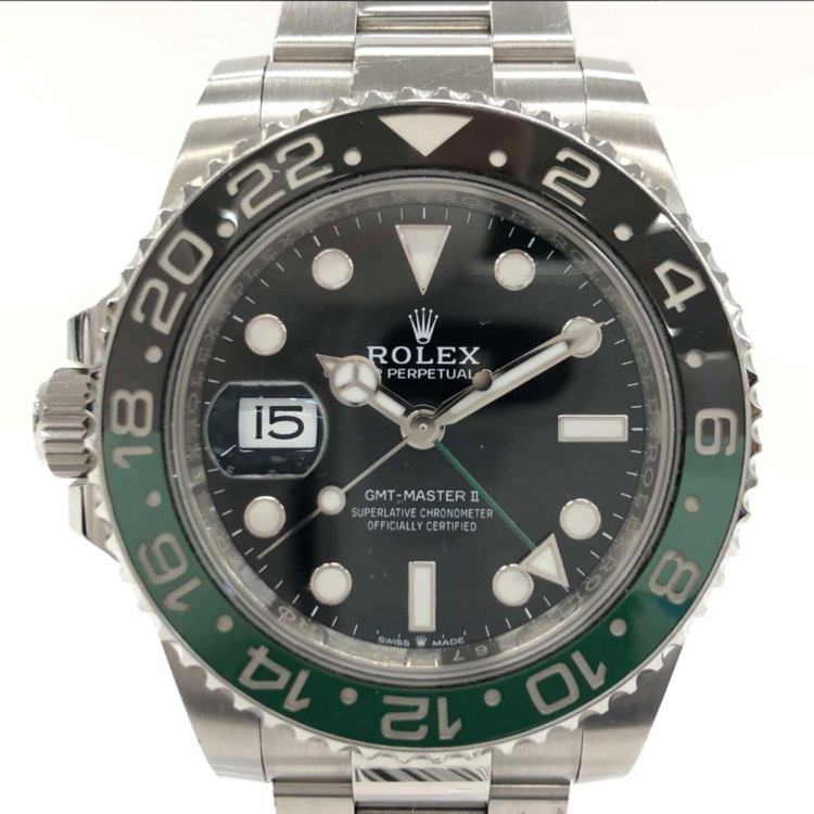 ロレックス GMTマスターⅡ 126720VTNR レフティー　オイスター AB（高級時計）の商品画像 - 査定依頼日：2025年4月21日 - 最高査定価格：1,950,000円