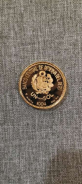ペルー金貨1994（金・貴金属）の商品画像 - 査定依頼日：2025年4月19日 - 最高査定価格：200,000円