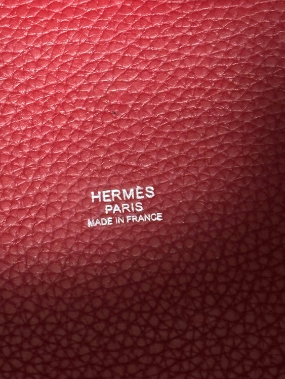 エルメス ピコタンロックＰＭ トリヨンクレマンス ルージュガランス □R刻印（ブランドバッグ）の商品画像 - 査定依頼日：2025年11月21日