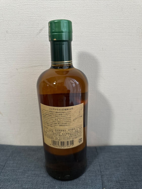宮城峡10年（お酒）の商品画像 - 査定依頼日：2026年9月18日 - 最高査定価格：18,500円