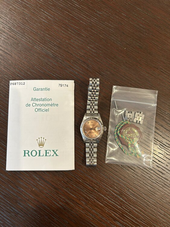 ロレックス デイトジャスト Ｆ68731（高級時計）の商品画像 - 査定依頼日：2025年5月10日 - 最高査定価格：650,000円