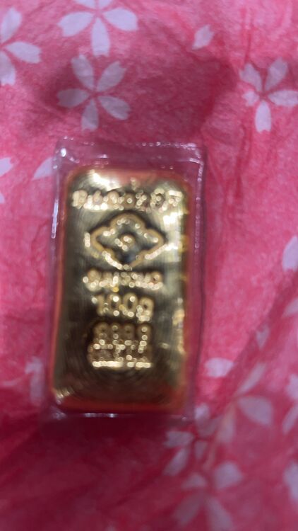 100gインゴット（金・貴金属）の商品画像 - 査定依頼日：2025年7月19日 - 最高査定価格：1,652,900円