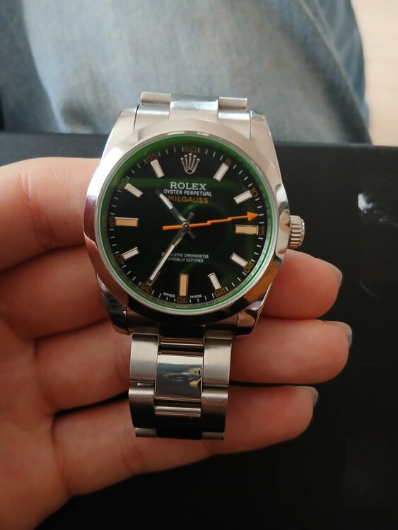 ロレックス ミルガウス 63203（高級時計）の商品画像 - 査定依頼日：2026年2月26日 - 最高査定価格：1,500,000円