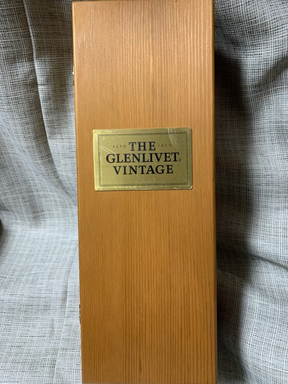 グランリベット1972年 瓶詰め1998年（お酒）の商品画像 - 査定依頼日：2025年4月2日 - 最高査定価格：90,000円