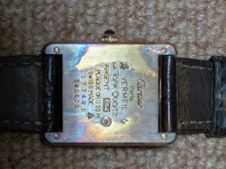 カルティエ タンク 17349（高級時計）の商品画像 - 査定依頼日：2026年1月20日 - 最高査定価格：250,000円