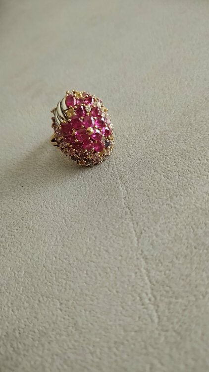 メレ　ダイア　ルビー指輪（宝石）の商品画像 - 査定依頼日：2026年4月5日 - 最高査定価格：300,000円