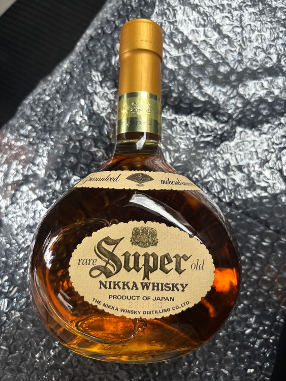 ニッカウィスキー（お酒）の商品画像 - 査定依頼日：2025年9月29日 - 最高査定価格：500円
