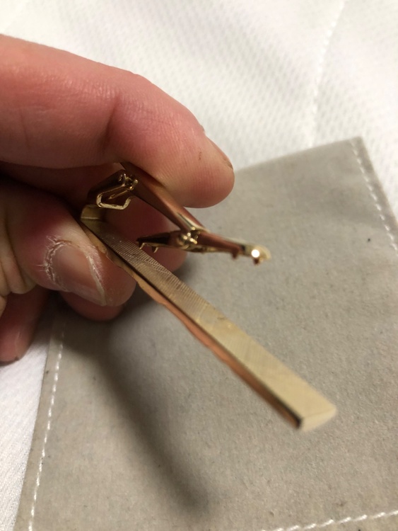 ネクタイピン？（金・貴金属）の商品画像 - 査定依頼日：2025年12月18日 - 最高査定価格：100,000円