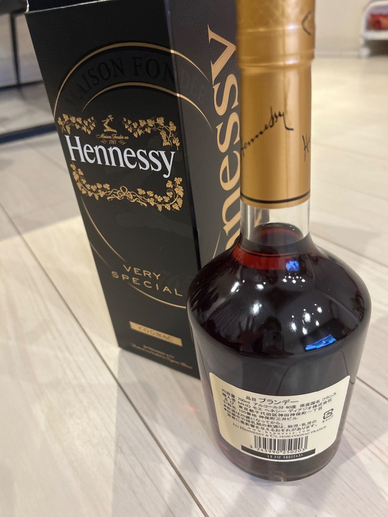 ブランデー ヘネシー （お酒）の商品画像 - 査定依頼日：2025年9月29日 - 最高査定価格：1,500円