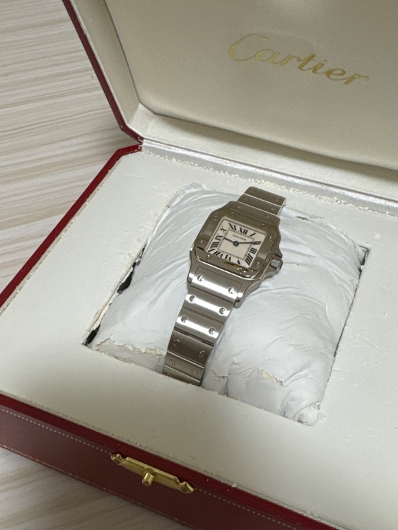 カルティエ サントス w20056D（高級時計）の商品画像 - 査定依頼日：2025年12月14日 - 最高査定価格：450,000円