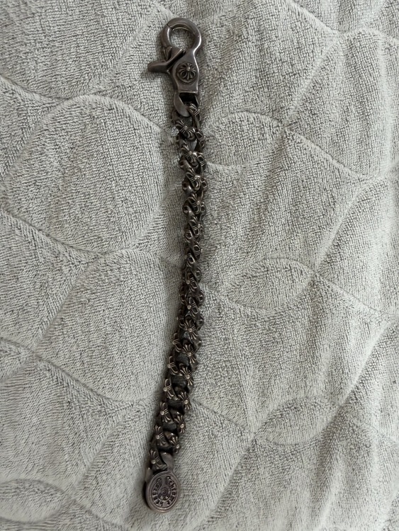 【クロムハーツ EX FNCY CHN エクストラファンシーリンククリップ シルバーブレスレット】（ブランド財布・小物）の商品画像 - 査定依頼日：2026年10月5日 - 最高査定価格：150,000円