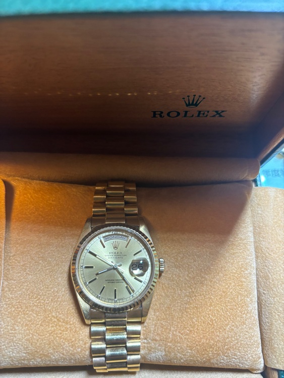 ロレックス デイデイト 1823（高級時計）の商品画像 - 査定依頼日：2025年10月16日 - 最高査定価格：2,900,000円