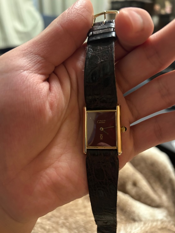 カルティエ タンク マストたんk（高級時計）の商品画像 - 査定依頼日：2025年11月14日 - 最高査定価格：220,000円