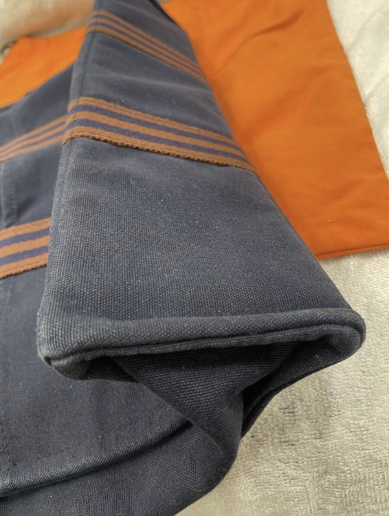 # HERMES エルメス フールトゥMM キャンバス トートバッグ ハンドバッ（ブランドバッグ）の商品画像 - 査定依頼日：2026年5月25日 - 最高査定価格：10,000円