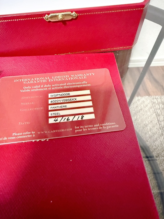 カルティエ その他（高級時計）の商品画像 - 査定依頼日：2026年5月24日 - 最高査定価格：760,000円