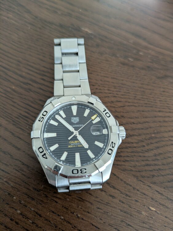 タグホイヤー アクアレーサー （高級時計）の商品画像 - 査定依頼日：2026年3月4日 - 最高査定価格：135,000円