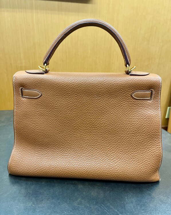 ケリー32 ◻︎H刻印　素材トゴ　明るいブラウン（ブランドバッグ）の商品画像 - 査定依頼日：2025年2月23日 - 最高査定価格：1,000,000円
