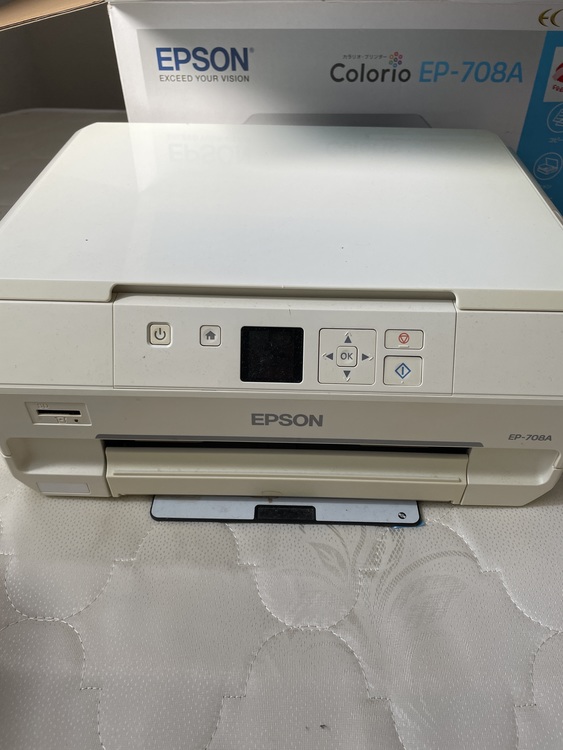 カラリオ・プリンター　EP-708A（家電）の商品画像 - 査定依頼日：2022年5月28日 - 最高査定価格：2,000円