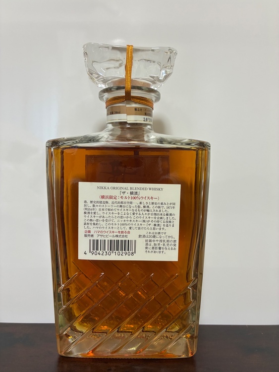 ニッカウヰスキー「ザ・横濱」（お酒）の商品画像 - 査定依頼日：2026年7月19日 - 最高査定価格：11,000円