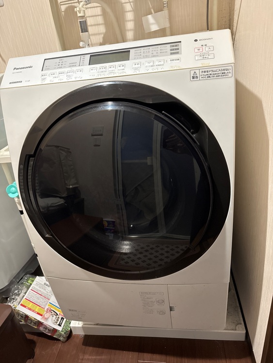 パナソニック　ドラム式洗濯機　NA-VX800BL（家電）の商品画像 - 査定依頼日：2025年10月9日 - 最高査定価格：41,000円