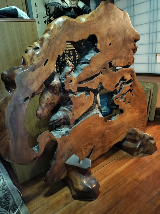 一枚板　衝立（美術品・骨董品）の商品画像 - 査定依頼日：2026年9月20日 - 最高査定価格：5,000円