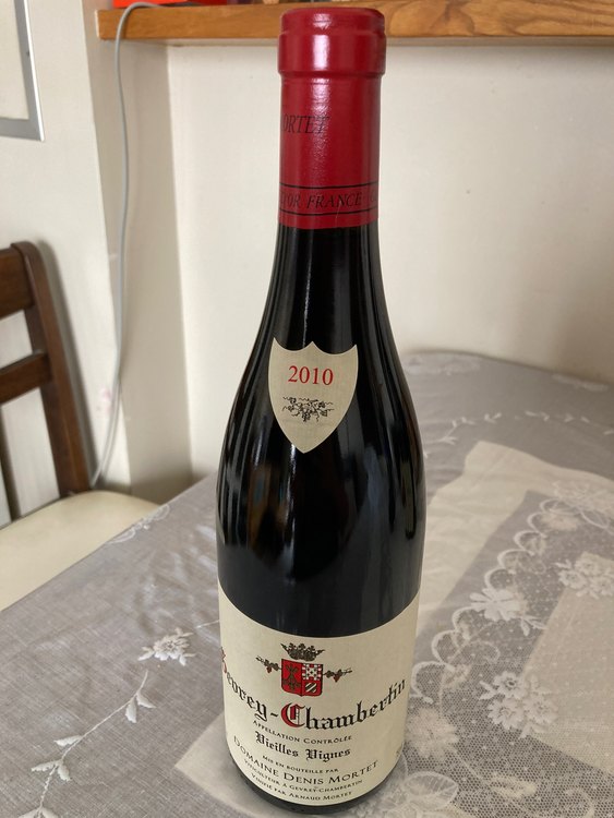 ジュブレシャンベルタンV V ドニ・モルテ 2010（お酒）の商品画像 - 査定依頼日：2022年10月3日 - 最高査定価格：43,000円