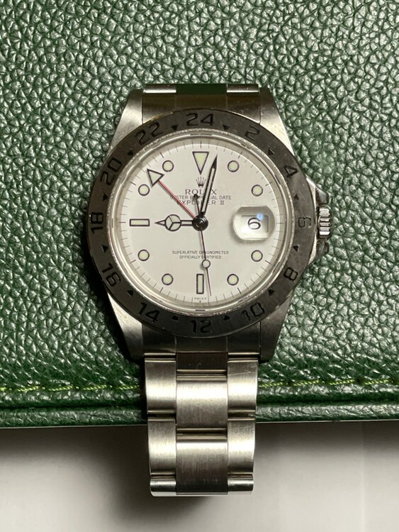 ロレックス エクスプローラー 1657（高級時計）の商品画像 - 査定依頼日：2025年2月6日 - 最高査定価格：1,000,000円