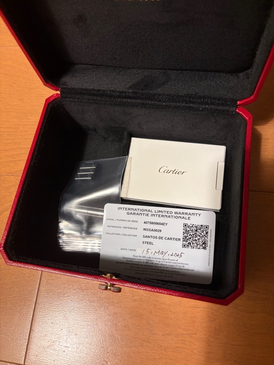 サントス　ドゥ　カルティエ（高級時計）の商品画像 - 査定依頼日：2026年10月21日 - 最高査定価格：1,150,000円