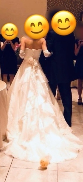 ウェディングドレス、コサージュ（古着・ファッション）の商品画像 - 査定依頼日：2025年6月27日 - 最高査定価格：1,000円