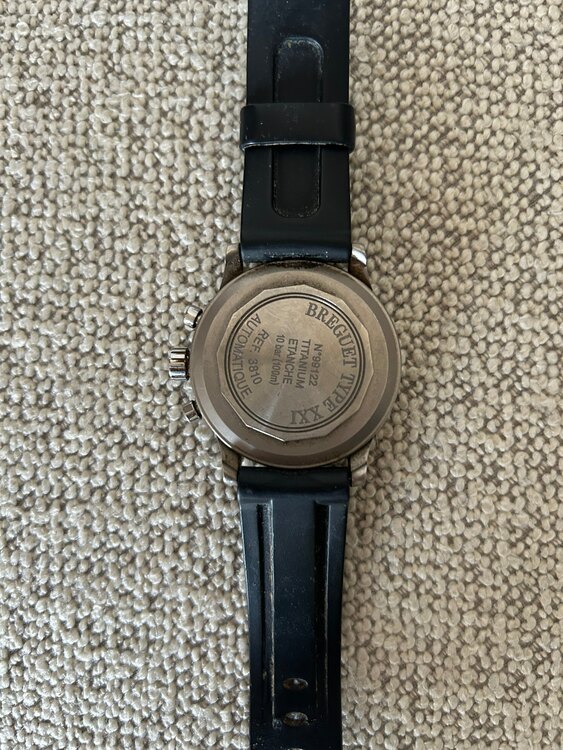 ブレゲ タイプXX 3810T1 H2 3Z（高級時計）の商品画像 - 査定依頼日：2025年3月23日 - 最高査定価格：1,300,000円