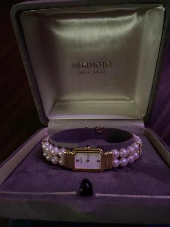 ミキモト　パールウォッチ（宝石）の商品画像 - 査定依頼日：2022年9月23日 - 最高査定価格：35,000円