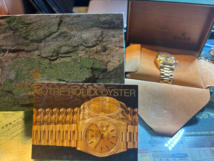 ロレックス デイデイト 1823（高級時計）の商品画像 - 査定依頼日：2025年10月16日 - 最高査定価格：2,900,000円