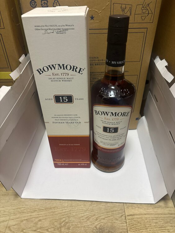 15年　シェリーカスク（お酒）の商品画像 - 査定依頼日：2025年5月13日 - 最高査定価格：5,000円