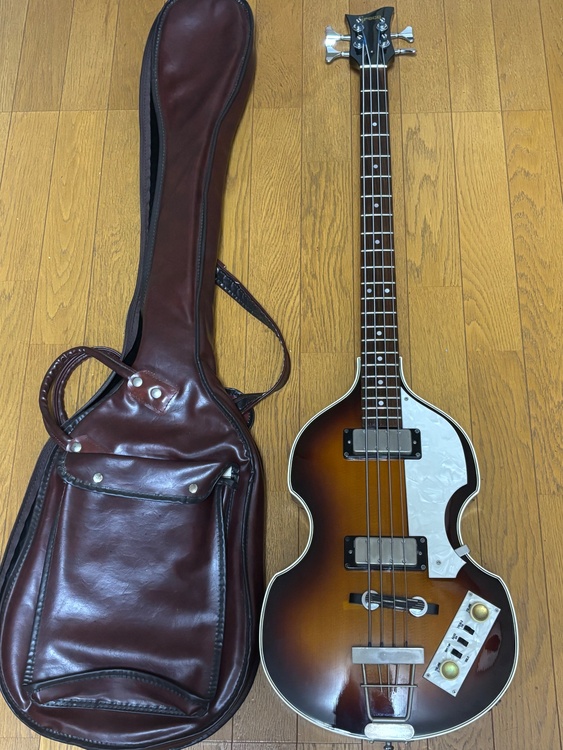グレコ バイオリンベース（ピアノ・楽器・PA機材）の商品画像 - 査定依頼日：2026年7月13日 - 最高査定価格：35,000円