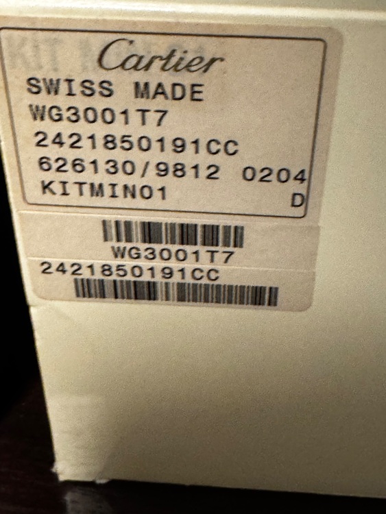 カルティエ その他 （高級時計）の商品画像 - 査定依頼日：2025年11月23日 - 最高査定価格：2,100,000円