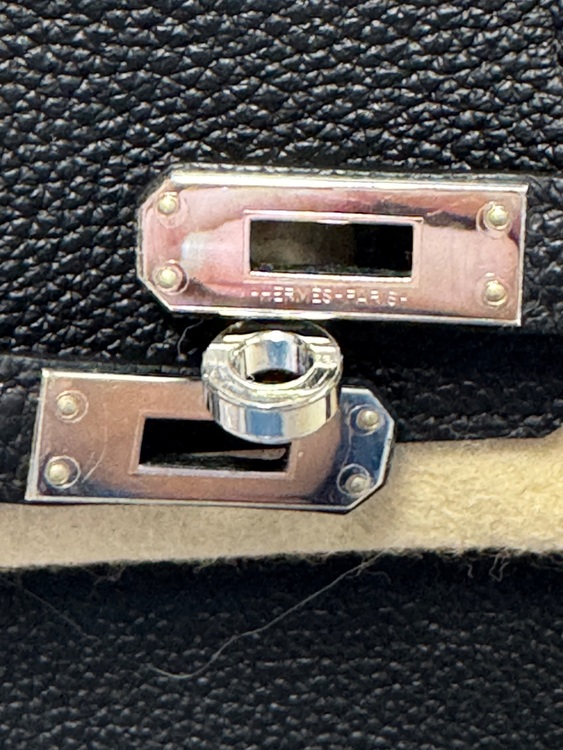 バーキン25 トゴK刻印 ブラック　シルバー金具（ブランドバッグ）の商品画像 - 査定依頼日：2025年9月20日 - 最高査定価格：3,200,000円