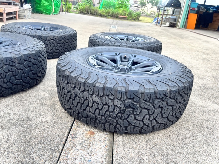 BFGoodrich 17インチホイールセット　JEPPESEN MJCR216（自転車）の商品画像 - 査定依頼日：2025年11月10日 - 最高査定価格：50,000円