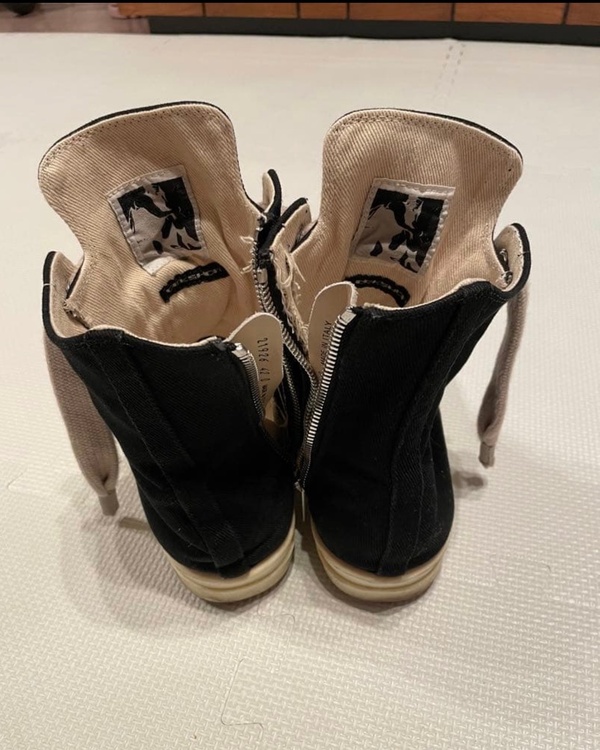 RickOwens DRKSHDW RAMONES JUMBO LACE（古着・ファッション）の商品画像 - 査定依頼日：2026年6月28日 - 最高査定価格：30,000円