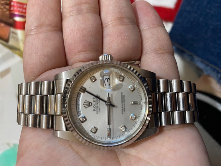 ロレックス デイデイト 1803A 240****番’68年頃製 メンズ（高級時計）の商品画像 - 査定依頼日：2025年11月8日 - 最高査定価格：2,200,000円