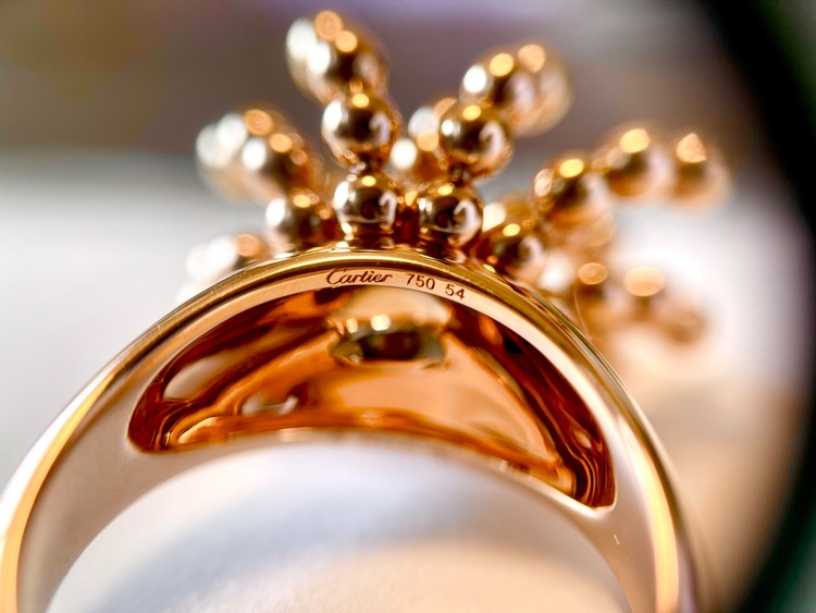 カルティエ　パリ ヌーベルバーグリング（金・貴金属）の商品画像 - 査定依頼日：2026年3月27日 - 最高査定価格：1,550,000円