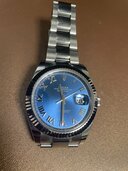 ロレックス デイトジャスト オイスター、41 mm、オイスタースチール＆ホワイトゴールド（高級時計）の商品画像 - 査定依頼日：2025年12月28日 - 最高査定価格：2,050,000円